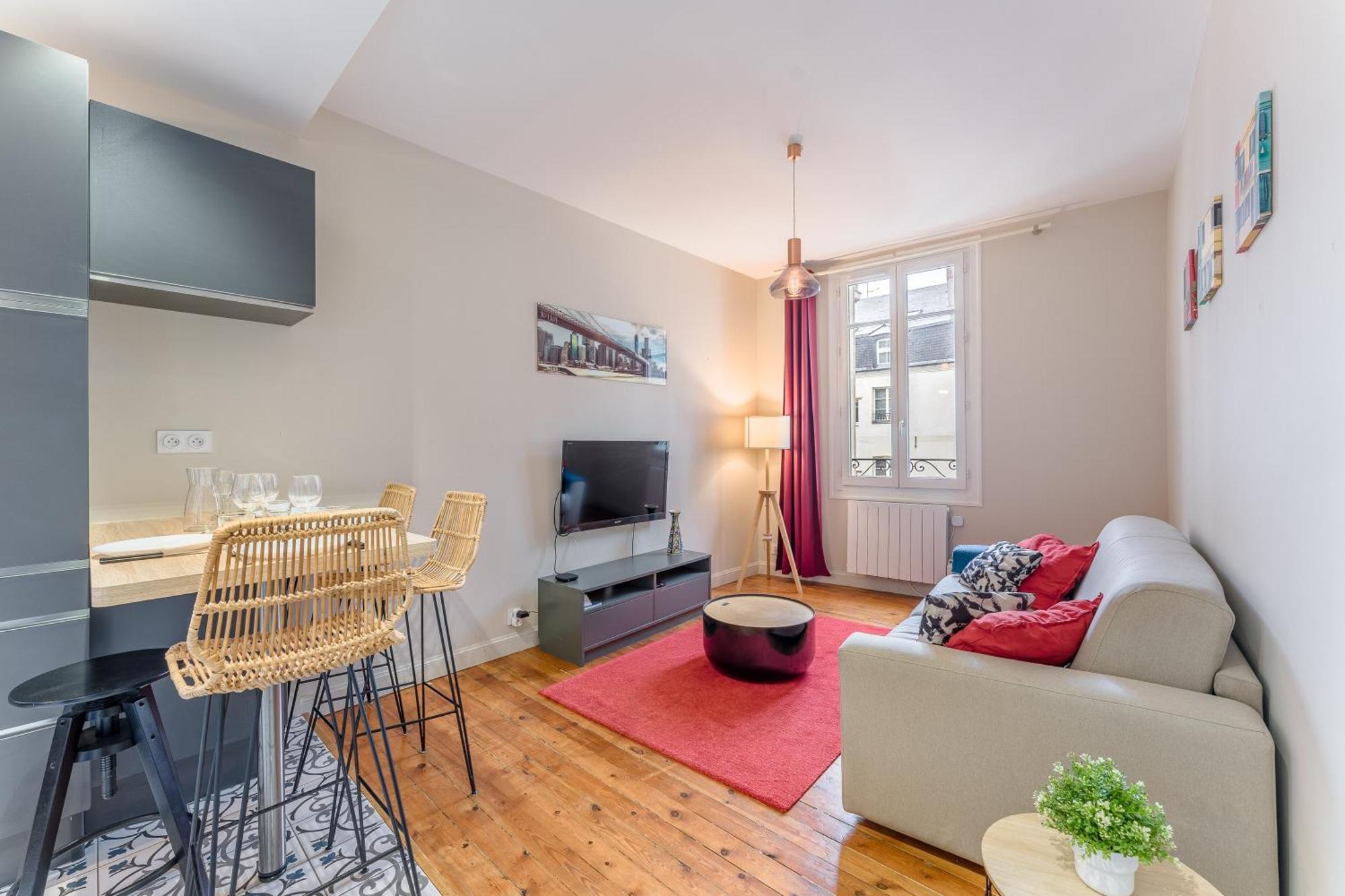Apartament Le Petit Bacchus - Au Coeur De Nantes Zewnętrze zdjęcie
