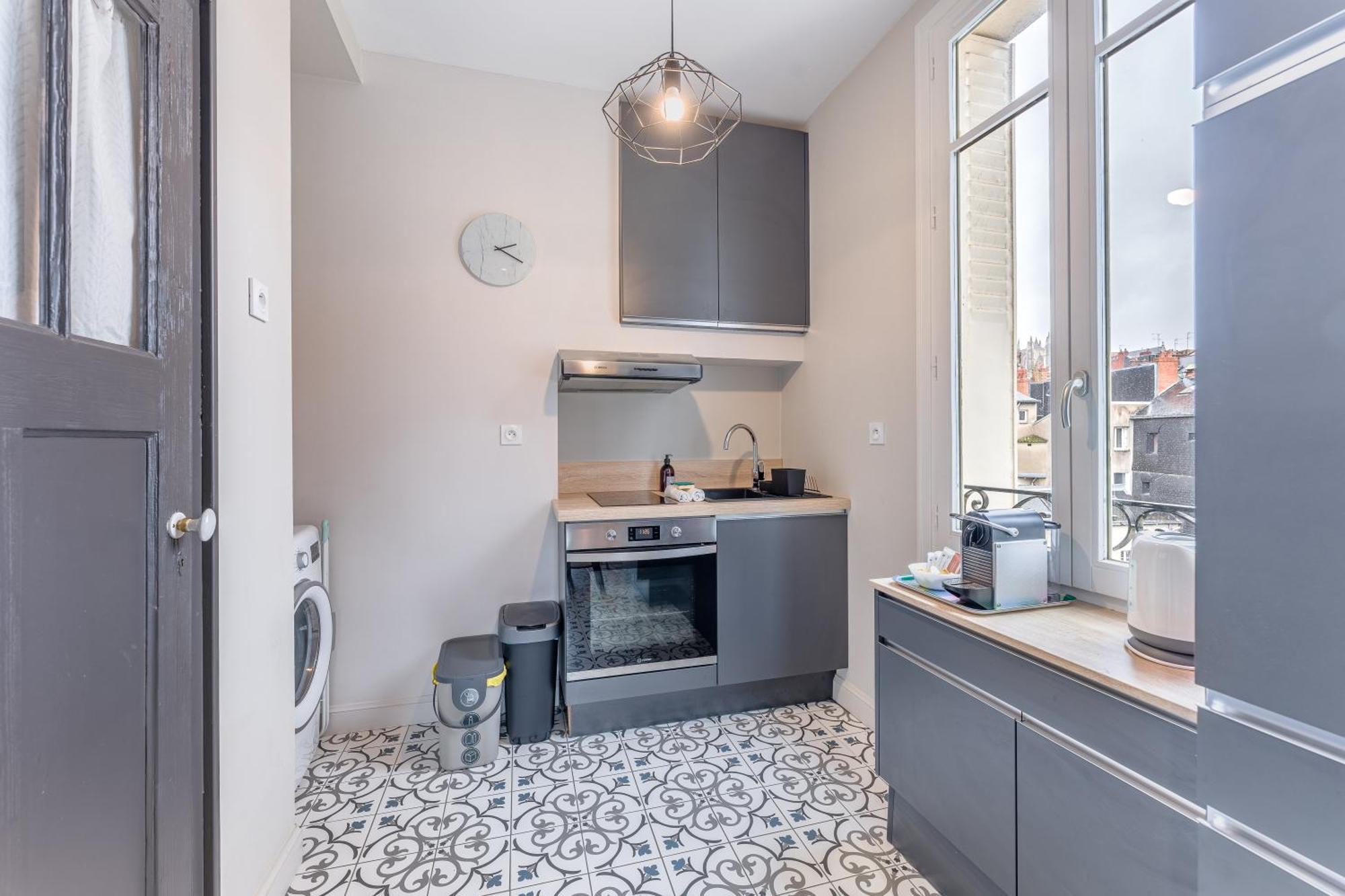 Apartament Le Petit Bacchus - Au Coeur De Nantes Zewnętrze zdjęcie