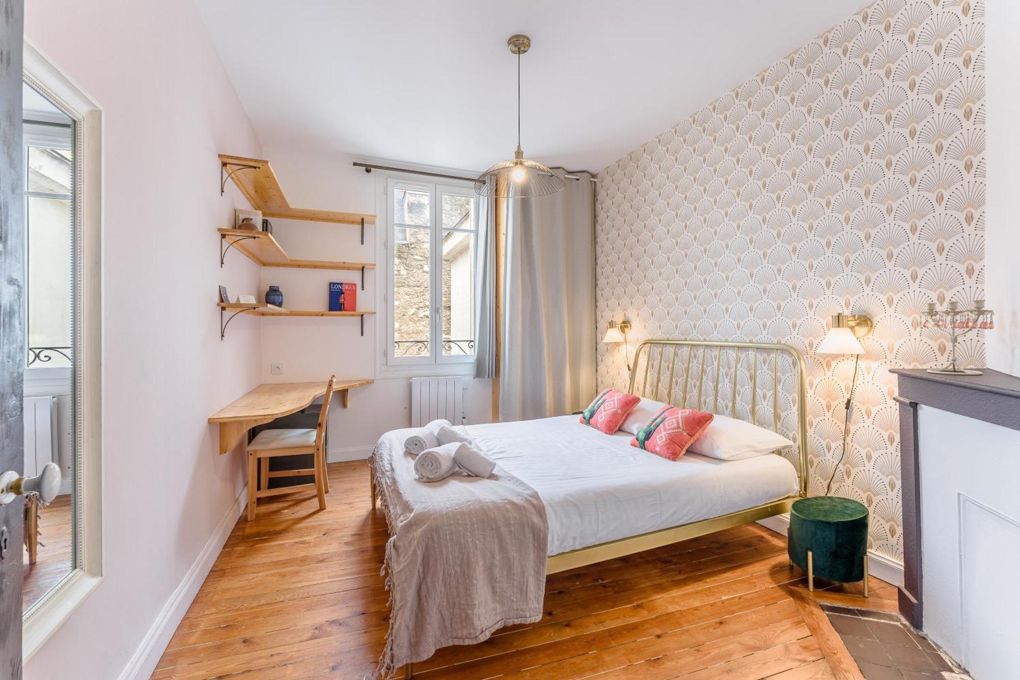 Apartament Le Petit Bacchus - Au Coeur De Nantes Zewnętrze zdjęcie